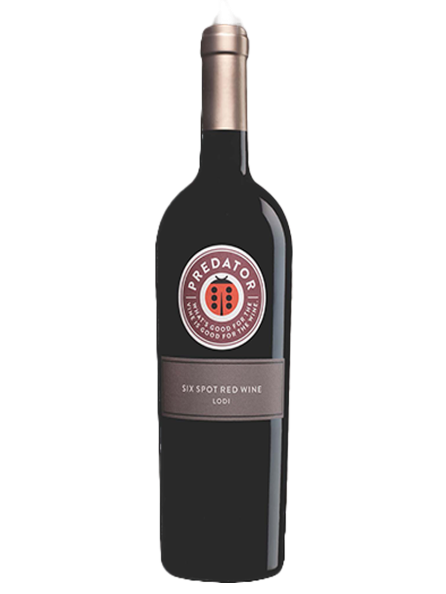 Lodi, California Predator, Six Spot Red Wine 2020